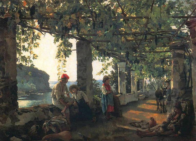 Sylvester Feodosiyevich Shchdrin Terrace on the Seashore